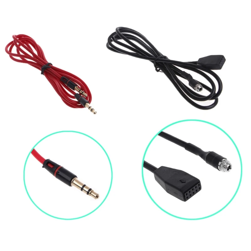 

Interface Adapter MP3 Music Cable 3-5mm Car Audio AUX For BMW E39 E53 X5 E46 #1