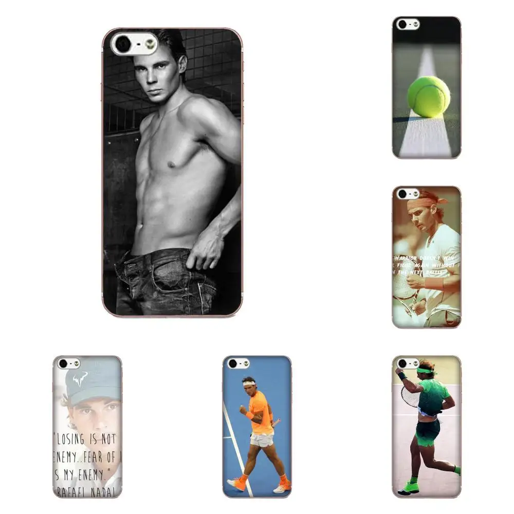 

For Apple iPhone 4 4S 5 5C 5S SE 6 6S 7 8 Plus X XS Max XR TPU Pattern Keep Calm And Vamos Rafa Rafael Nadal