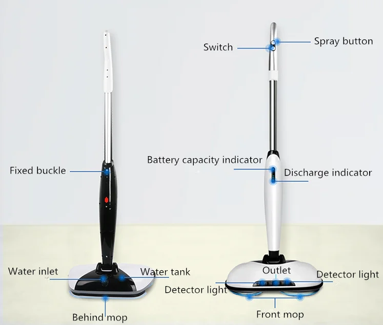 Электрический cordless мокрой и сухой уборки машины