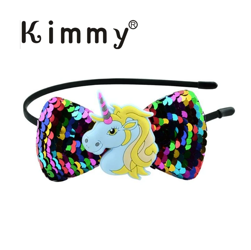 Unicorn Bow Hair Accessories16