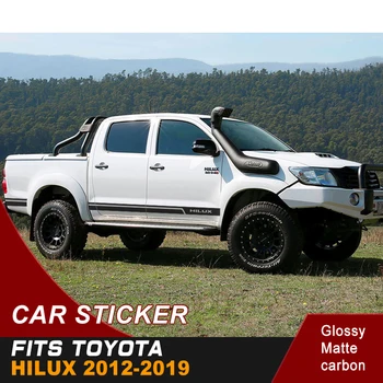 

graphic Vinyl sticker cool side door stripe sticker for Toyota hilux 2012 2013 2014 2015 2016 2017 2018 2019