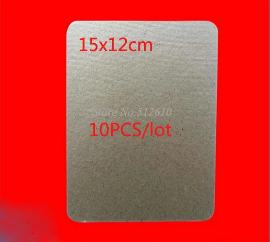 

Used For Galanz Microwave Ovens Mica Plate US Samsung LG Haier Thick Mica Sheet 15x12cm 10PCS/lot Wholesale Discount