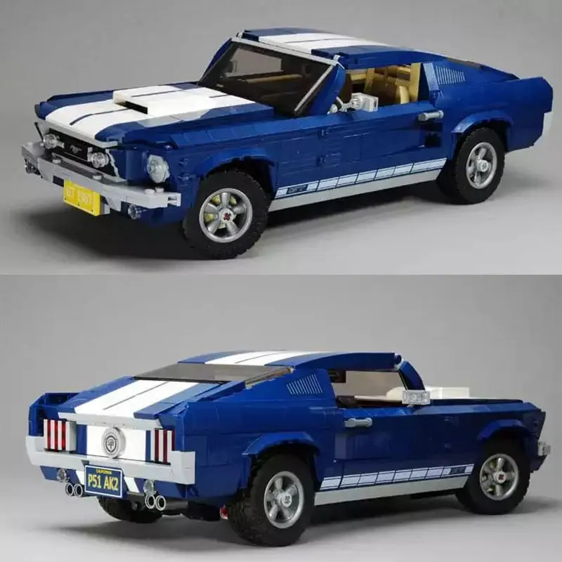 

21047 Creator Forded Mustanged Car Classic American Muscle Car Racing Vehicle Building Block Bricks Toys Compatible With 10265