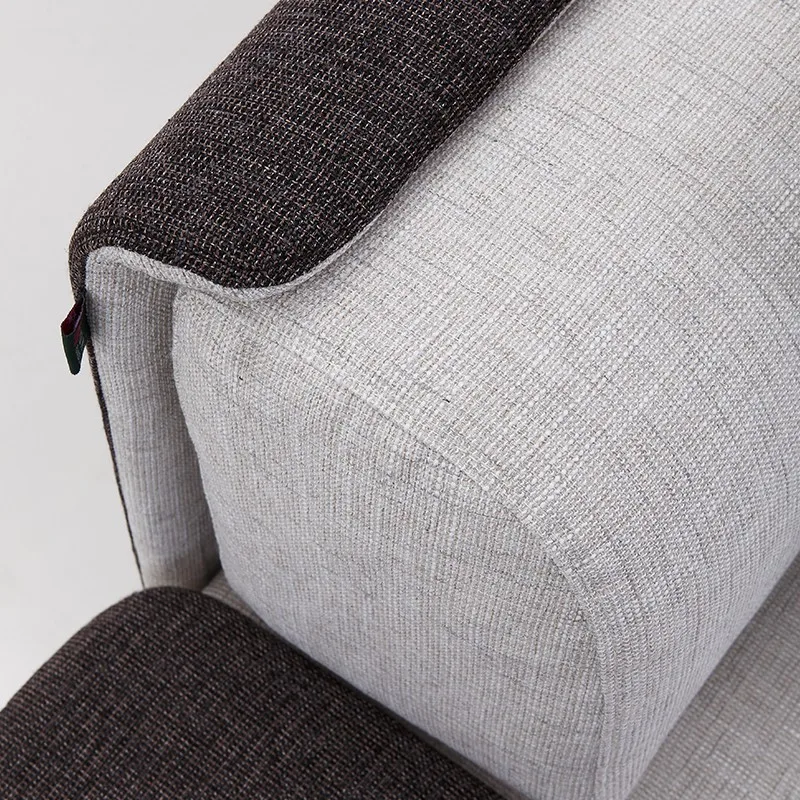 Easylive домашний тканевый секционный диван в скандинавском стиле, удобная мягкая серая мебель для гостиной