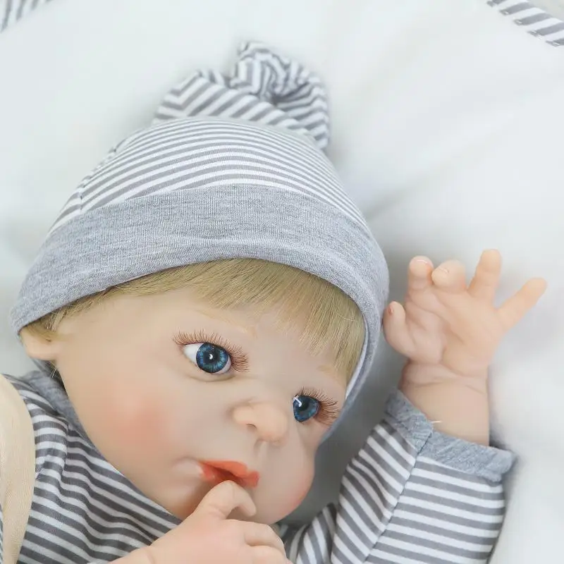 

2017 NEW Promotion lifelike real touch deign reborn baby doll reborn baby doll full vinyl body doll for children