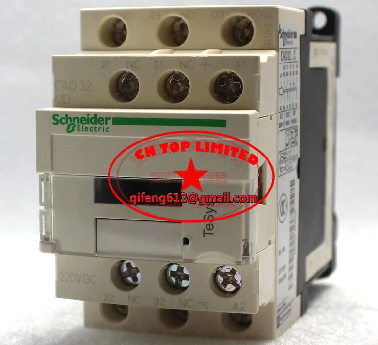 

CAD32MDC DC220V  TeSys D series Contactor Control Relay 3NO+2NC New