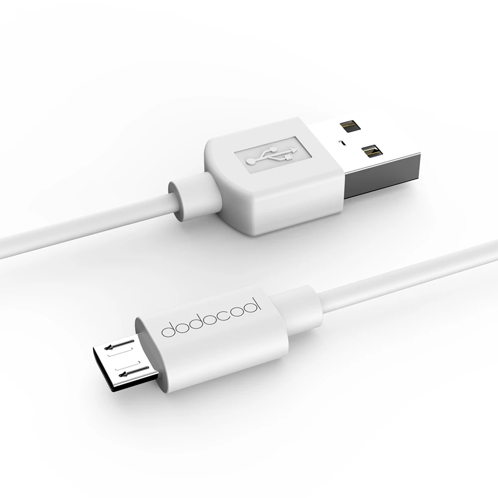 Dodocool Мягкий TPE Micro USB к USB 3A зарядный кабель синхронизации 3,3 фута/1 м белый для микро USB-заряженных телефонов, планшетов и других устройств