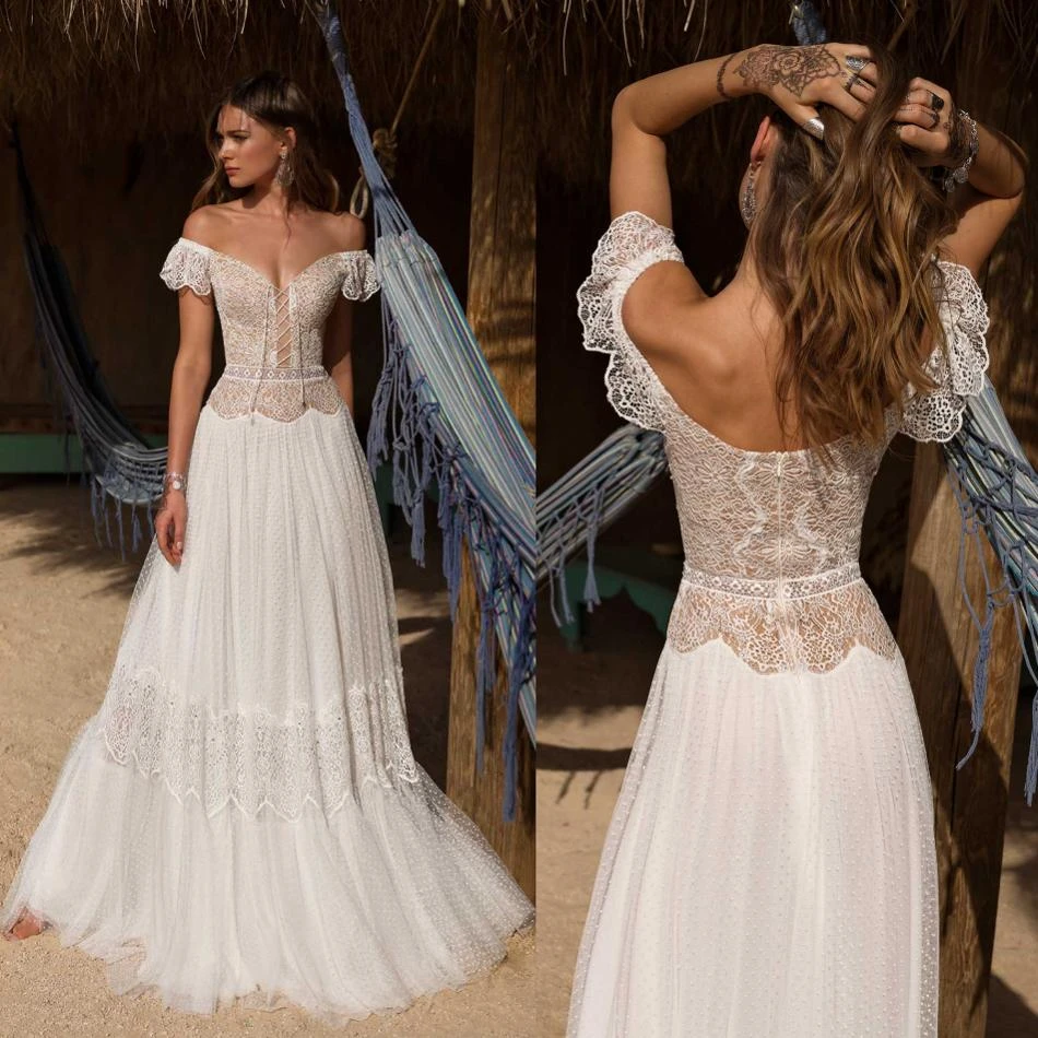 Robe de mariée épaules dénudées Clearance