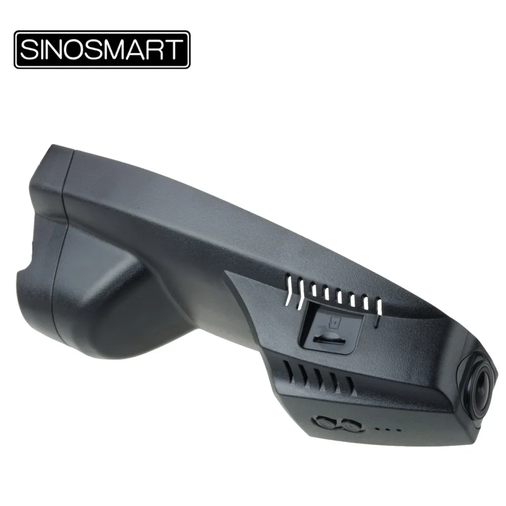 SINOSMART Novatek 96672 автомобильный Wifi DVR камера для Ford Kuga общая модель 2015 управление