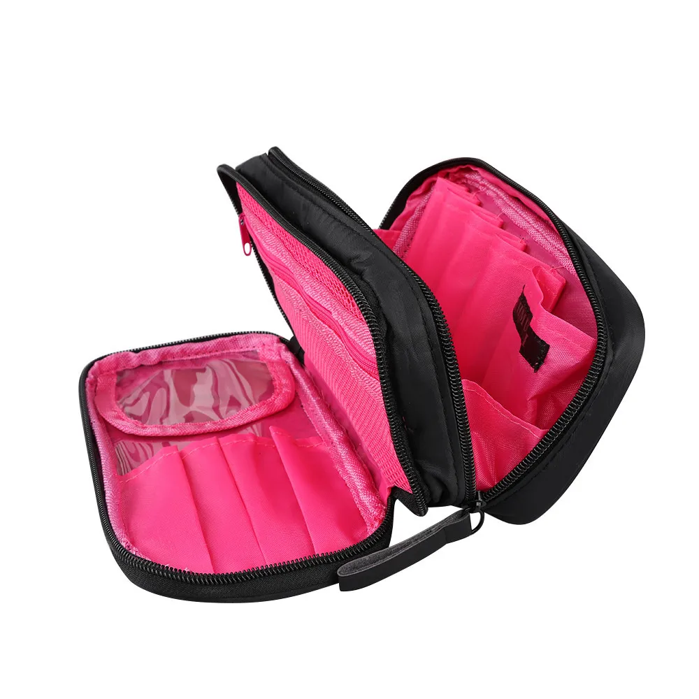 Hot Selling Double Layer Cosmetic Bag Travel Organizer Waterproof