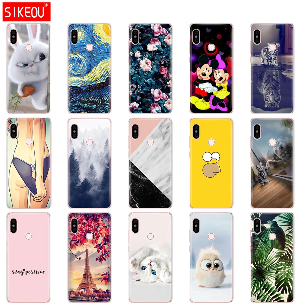 

silicone case For 5.99 inch Xiaomi Redmi Note 5 global pro Case Cover redmi note 5 Snapdragon 636 version hongmi note5 pro case