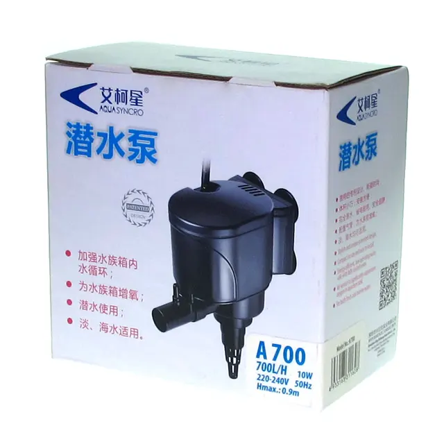 10 w 700l h resun aquasyncro a700 silencieux submersible pompe À eau