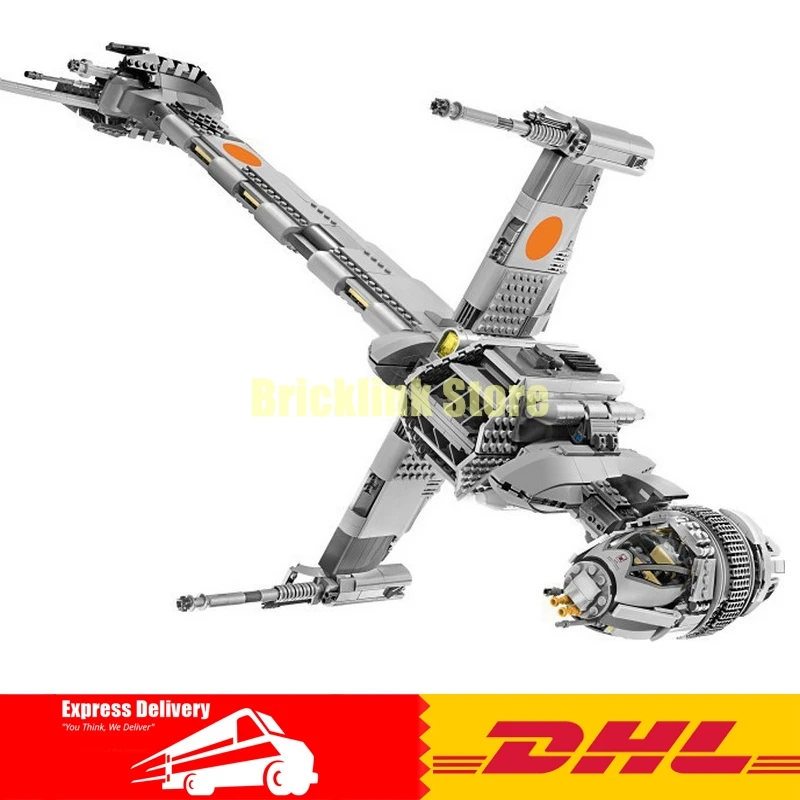 

IN STOCK Lepin 05045 New 1487Pcs Genuine Series The B-wing Starfighter Building Blocks Bricks Educational Toys 10227