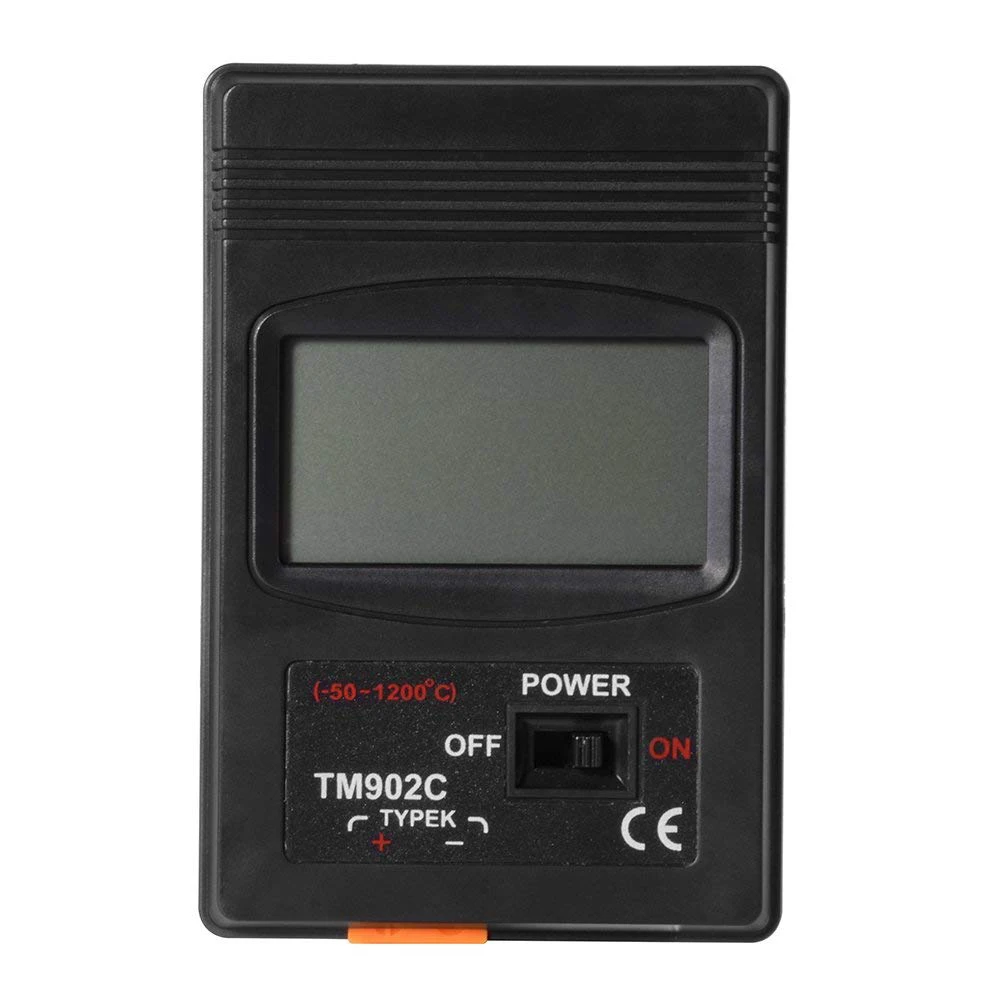 

TM-902C Type K Digital LCD Thermometer Sensor Temperature Meter Thermocouple Probe AD262