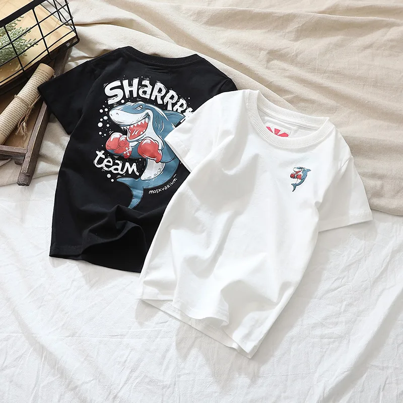 

New Kids'Suit 2019 High Quality All Cotton Short Sleeve T-shirt Short Skirt Suit for Summer babys
