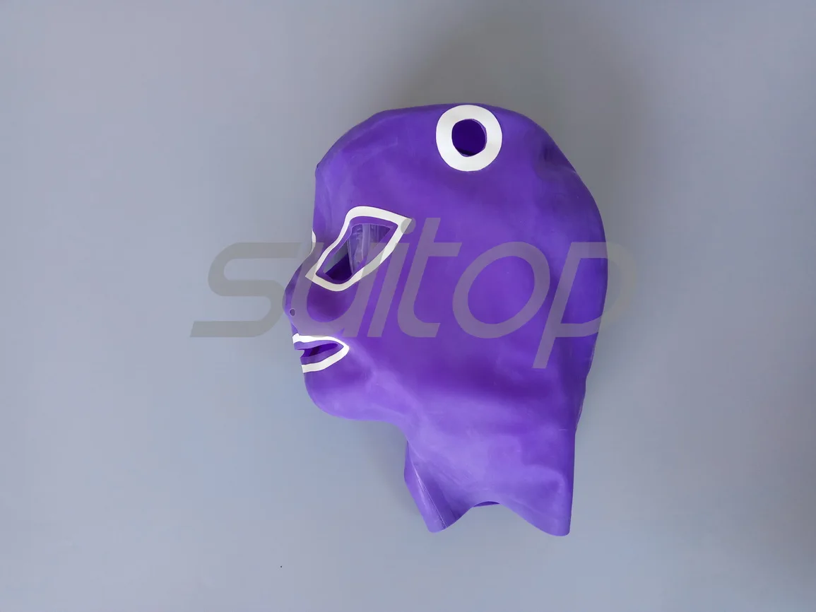 

Free shipping! 100% handmade natural Latex Mask