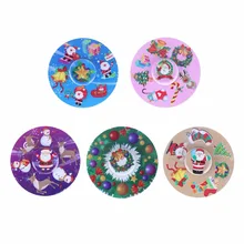 Классическая Игрушка EDC Непоседа ручной Спиннер круглый палец Гироскопическая антистресс ручной палец обучающая игрушка для детей рождественские подарки