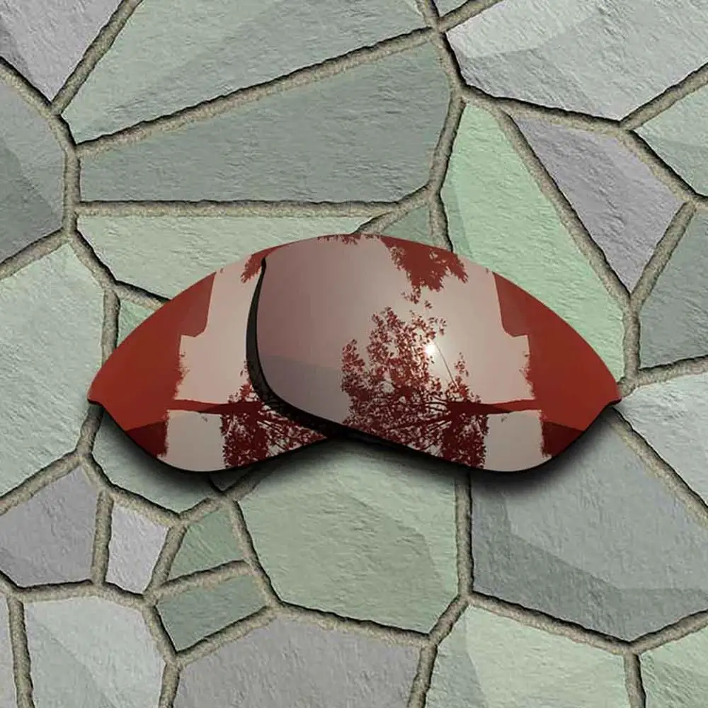Солнцезащитные очки поляризационные Сменные линзы для Окли полукуртка 2,0-разновидности - Цвет линз: Bronze Brown