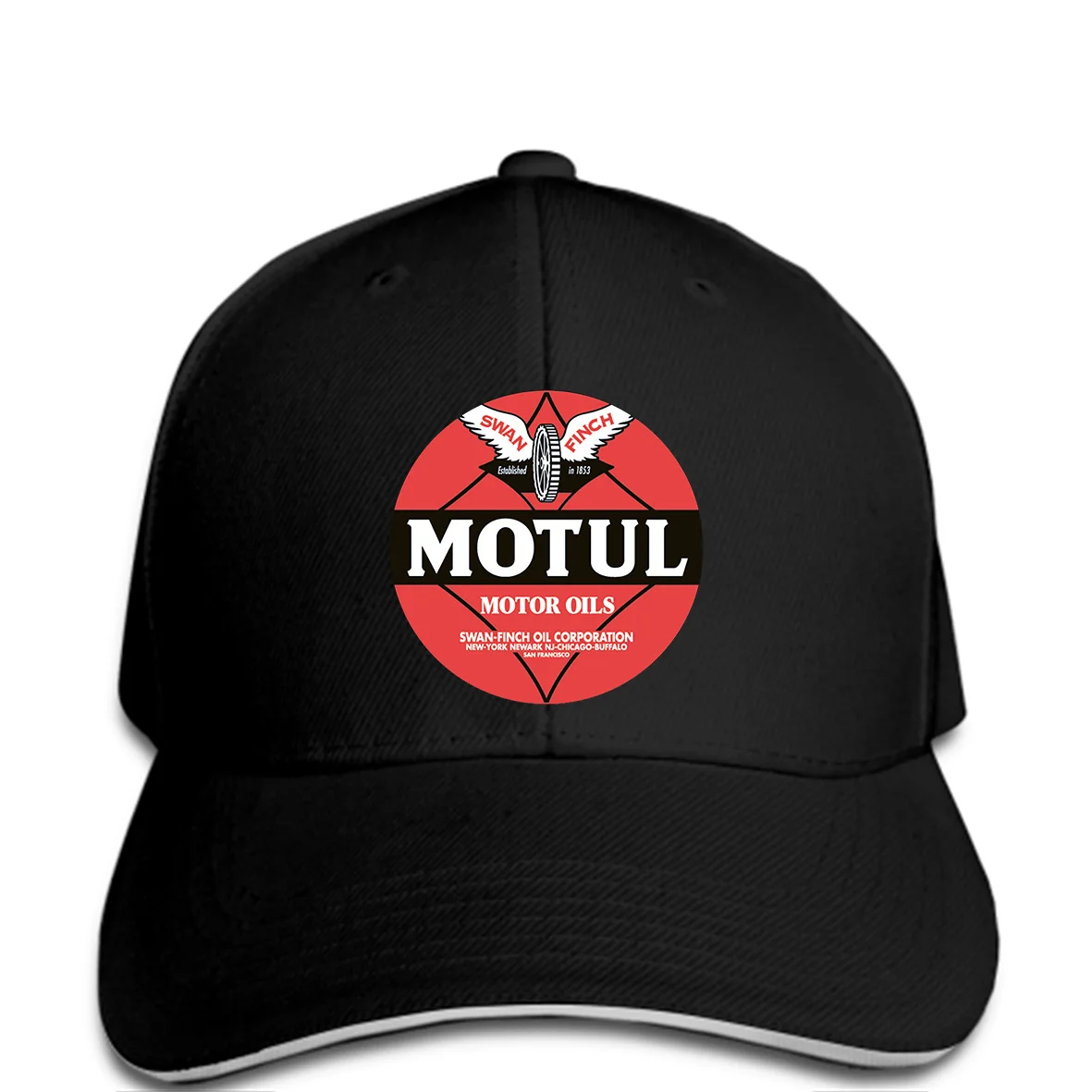 Men Baseball cap Fashion Motul Retro snapback Range Baseball cap
