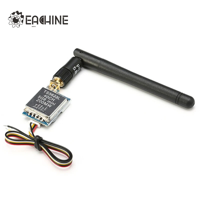 

Eachine TS5823L 5.8G 200mw 40CH Raceband Mini FPV Transmitter Skyzone Boscam Upgraded For FPV Multicopter