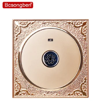 

220v 86 wall smart home led sound light control energy-saving delay switch