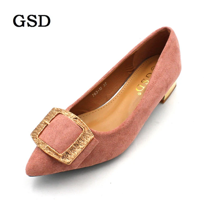 

New Women Soft Leather Flats Fashion Spring Autumn Casual Pink Pointy Toe Ballet Flats Slip On Shoes Woman Work Shoes zapatos