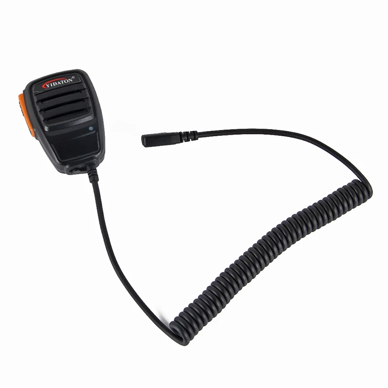 Анти-дождь 2Pin PTT Динамик MIC плеча Микрофон для Kenwood Baofeng UV5R TYT WOUXUN walkie talkie приемопередатчик Динамик