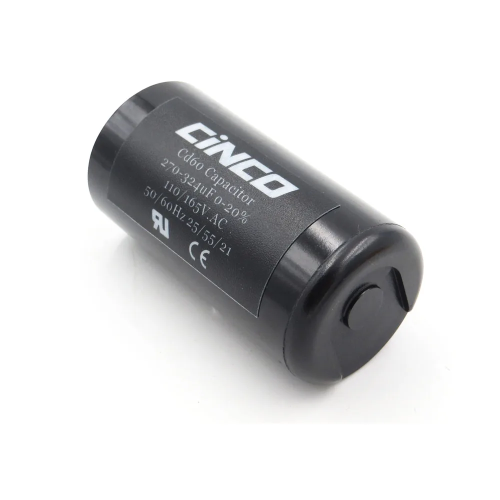 5 шт. х двигатель пусковой конденсатор 270 324 mfd uf mf компрессор мкФ 110V 125V 165V CD60 HVAC