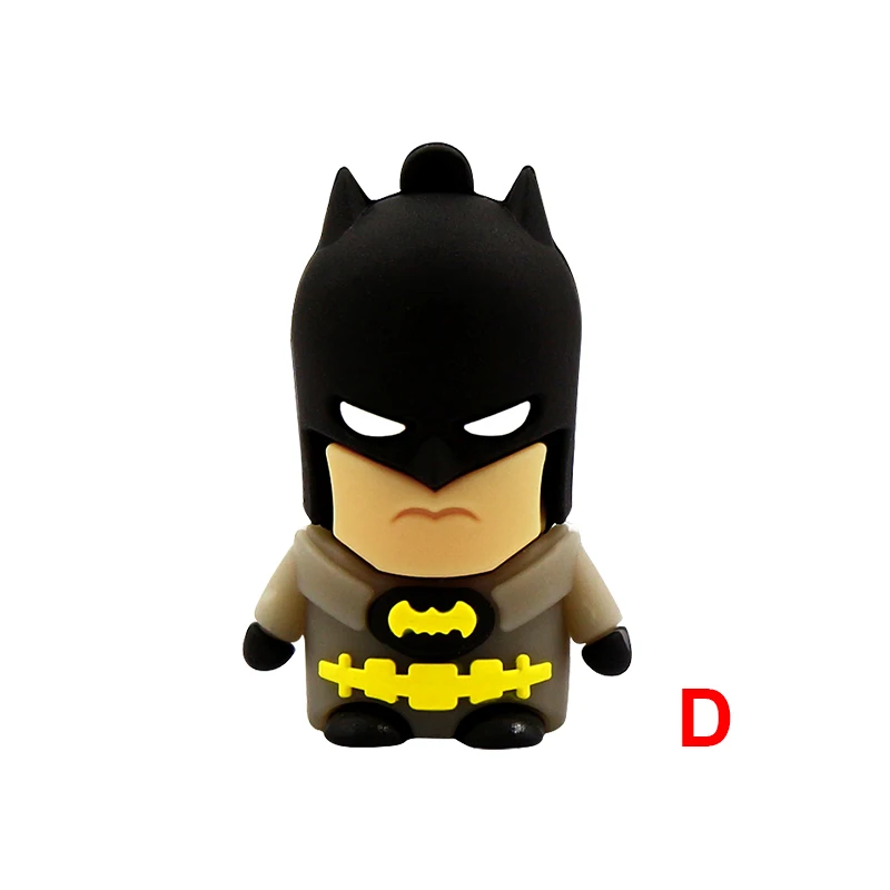 

CARTOON Spiderman Usb 2.0 uSb flash drive 128 gb flash memoria 32 GB HERO pendrive 64GB batman Flash memory DISK Pen drive 16gb