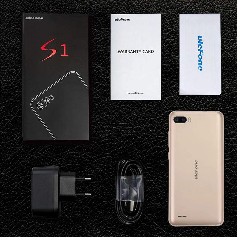 Смартфон Ulefone S1 3G с двумя sim картами 5 дюймов 18:9 Android 8 1 четырехъядерный процессор