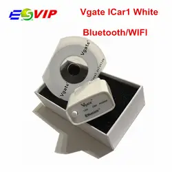 50 шт. DHL Бесплатная 100% первоначально Vgate iCar1 Bluetooth v350 ELM327 V2.1 Bluetooth автомобильной инструмент сканирования ELM 327 автомобилей товара читатель