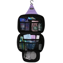 Нейлоновая дорожная сумка, водонепроницаемая Складная подвесная косметичка, 6 цветов, для женщин, для организации гигиеническая косметика, сумка, чехол