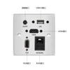 Power Kitchen Table Electrical Socket Desktop Sockets Power WITH  Audio,USB,HDMI,VGA,Network PORT ► Photo 3/6