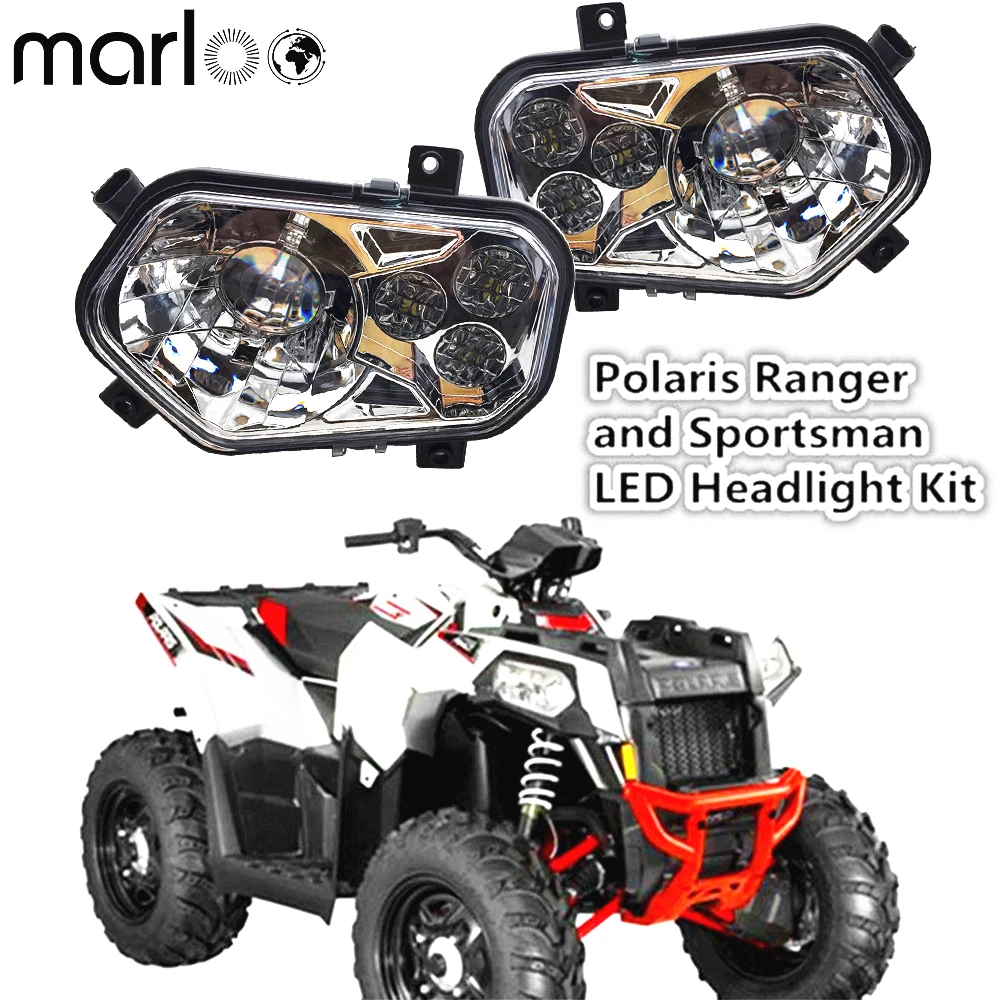 Marloo ATV UTV светильник фар фасветильник для проектора Polaris Ranger / Sportsman светодиодный