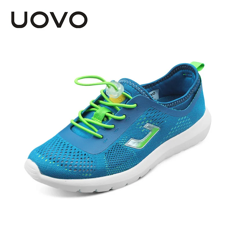 

UOVO 2017 New Children's Shoes Fashion Boys Girls Casual Shoes Baby Sports Shoes Students Flats Soft Soles Net Cloth Breathable