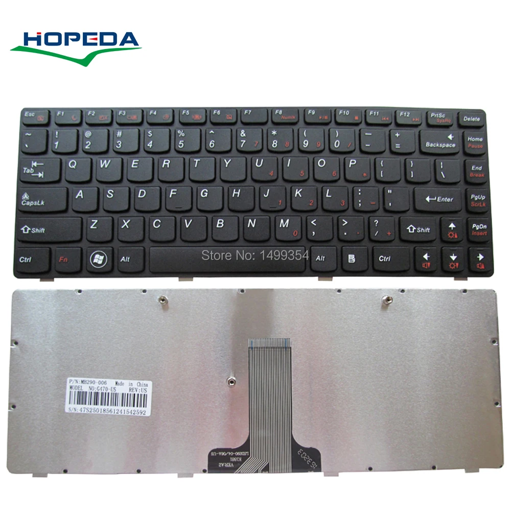 Новая клавиатура для ноутбука для Lenovo B490 b480g G470 B480 m490 m495 B475 b490g b490a замена клавиатуры