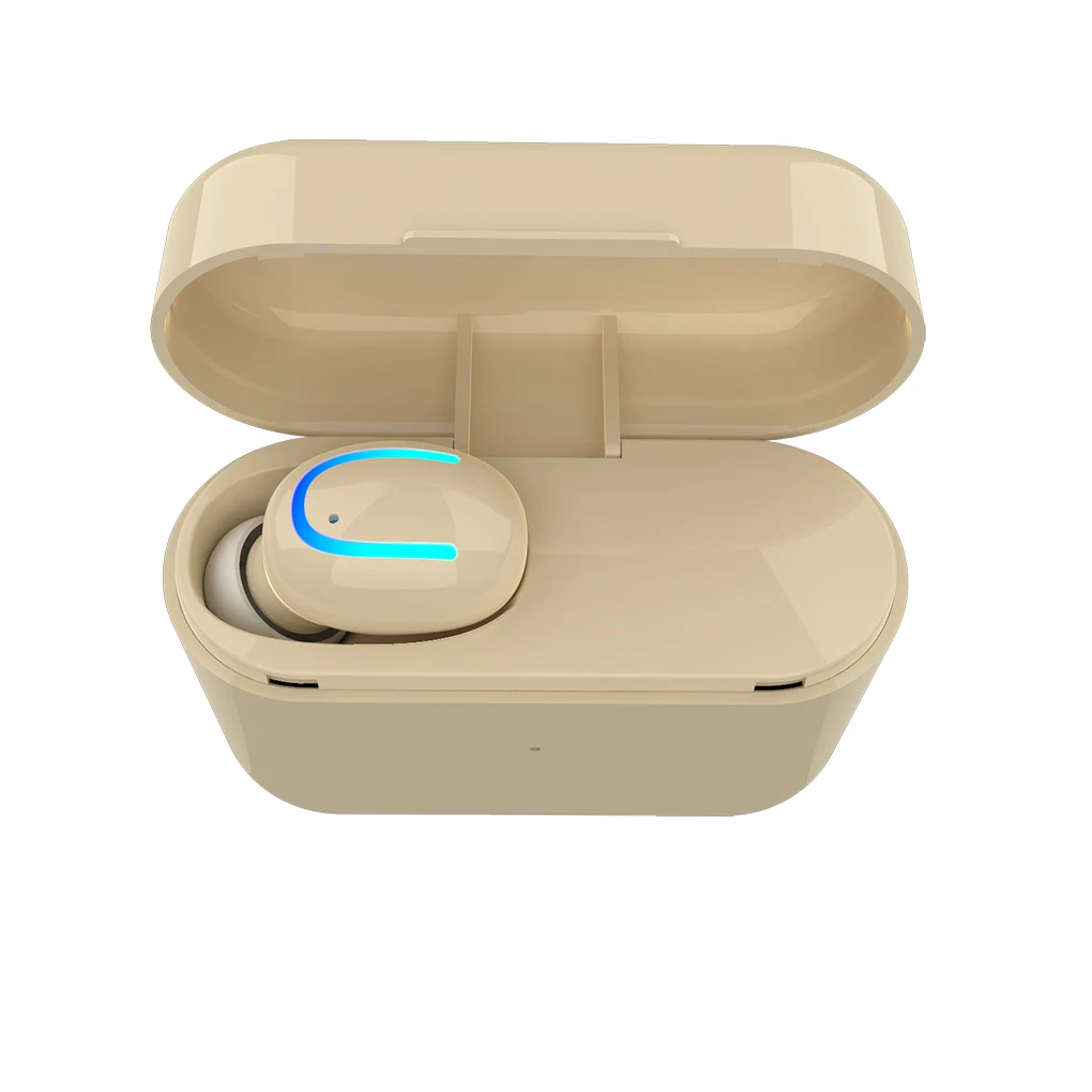 Worallymy HBQ-Q26 беспроводной Bluetooth 4,2+ EDR Мини наушники с одним ухом наушники 500 мАч зарядная коробка гарнитура - Цвет: NO.3