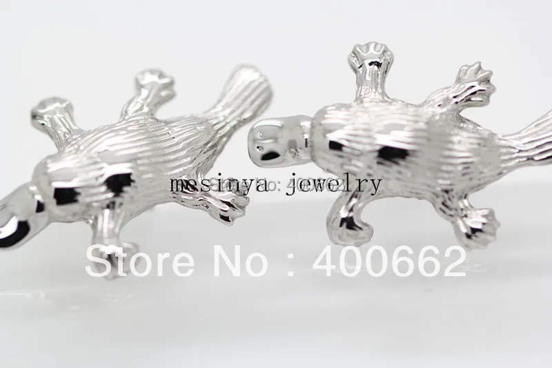 

316L not 304 Stainless steel platypus cufflink for Australia wedding