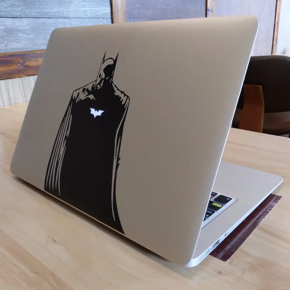 Glowing Batman Vinyl Laptop Sticker for Apple MacBook Pro 13 Air Decal Retina 11 12 15 17 inch Mac HP Mi Dell Surface Book Skin