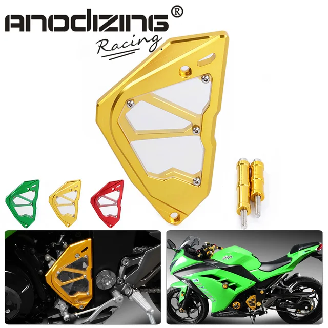 Cnc Motorrad Für Kawasaki Ninja 300 Kettenrad Wache Zubehör Links