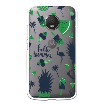 

Stand case costume drawing Hello Summer Blue WP007 for Motorola Moto G5