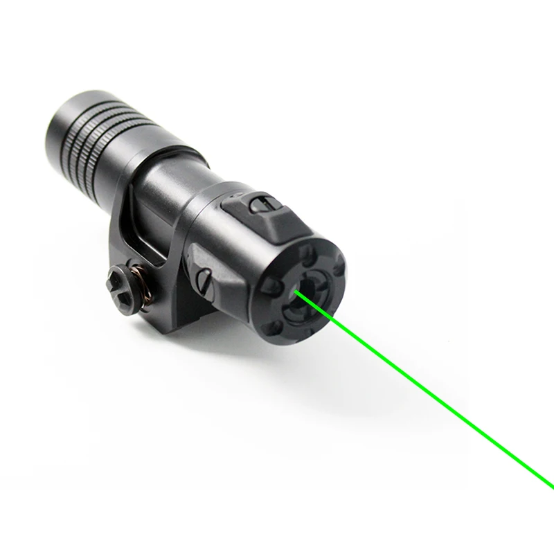 Drop shipping Laserspeed green laser picatinny rifle self defense weapon laser mount 11mm carabina
