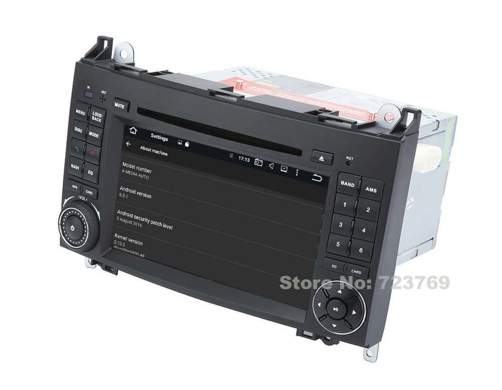 Top Android 6.0 System Car DVD Player GPS Navigation Stereo Media Auto Radio for Mercedes-Benz A Class W169 Viano Vito Sprinter W906 24