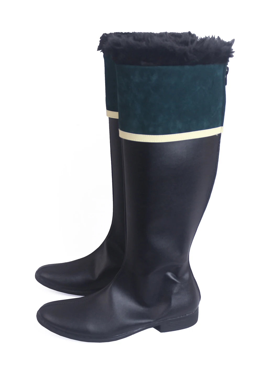 Shingeki no Bahamut Genesis Charioce XVII Shariozu 17-sei Cosplay Boots Black Shoes Custom Made (4)