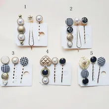 1 комплект/3 шт. кукольные корейские стильные перламутровые Необычные ацетатные челки заколки для волос для женщин заколки для волос для девочек заколки для волос