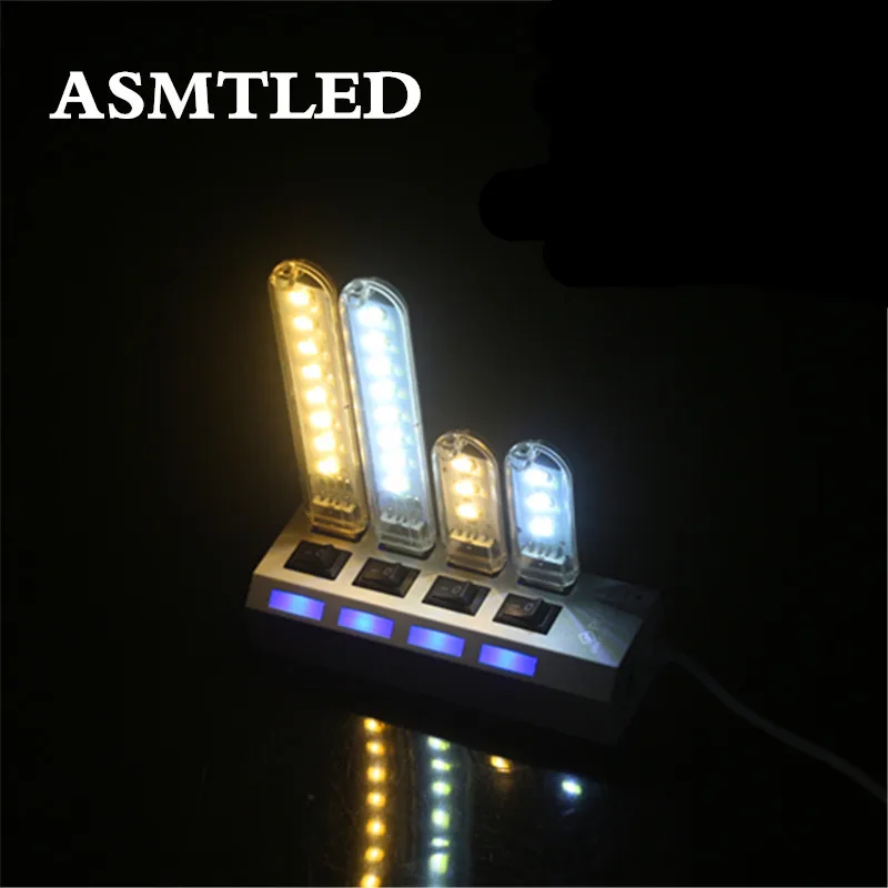 

1Pcs Mini Emergency Atmosphere LED Night light Desk Book Reading lamp Camping Bulb Children's gifts For Mobile Charger Laptops