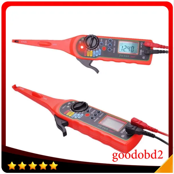Auto Circuit Tester Multimeter Lamp Car Repair tool 0V-380V tester lamp Electricity Detector and Lighting 3 in 1 yellow colour
