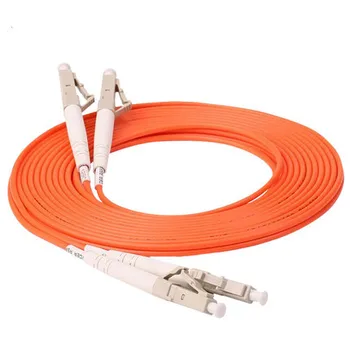 

50 Meters LC-LC Fiber Optic Cable MultiMode Duplex Patch Cord OM2 50/125