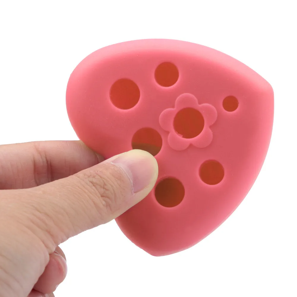 Силиконовая перчатка для очистки яиц макияж стиральная сушилка для кистей стойки скребок Инструмент Clea