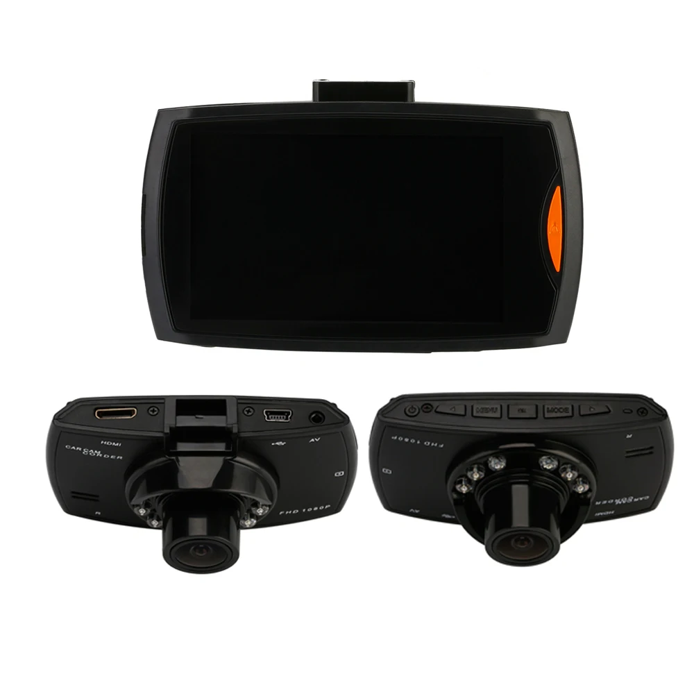 Podofo Dual Cameras Car DVR G30 Dash Cam Full HD 1080P Video Recorder Registrator With Backup Rear View Camera Night Vision Dvrs